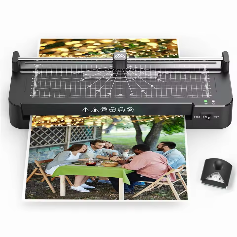 Fn337 A3 A4 Size Hot Cold Fast Laminating 13 inch Matte Film Photo Laminating Machine