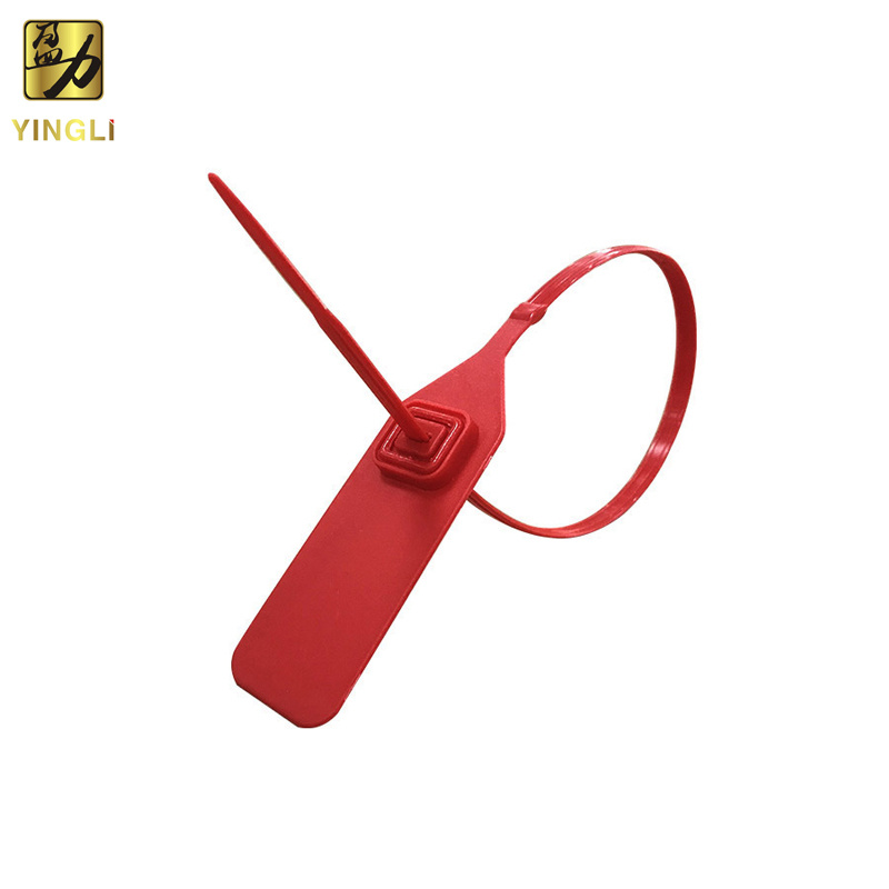 High Qunlity Security Plastic Seal with Metal Insert for Iron & Product Packing