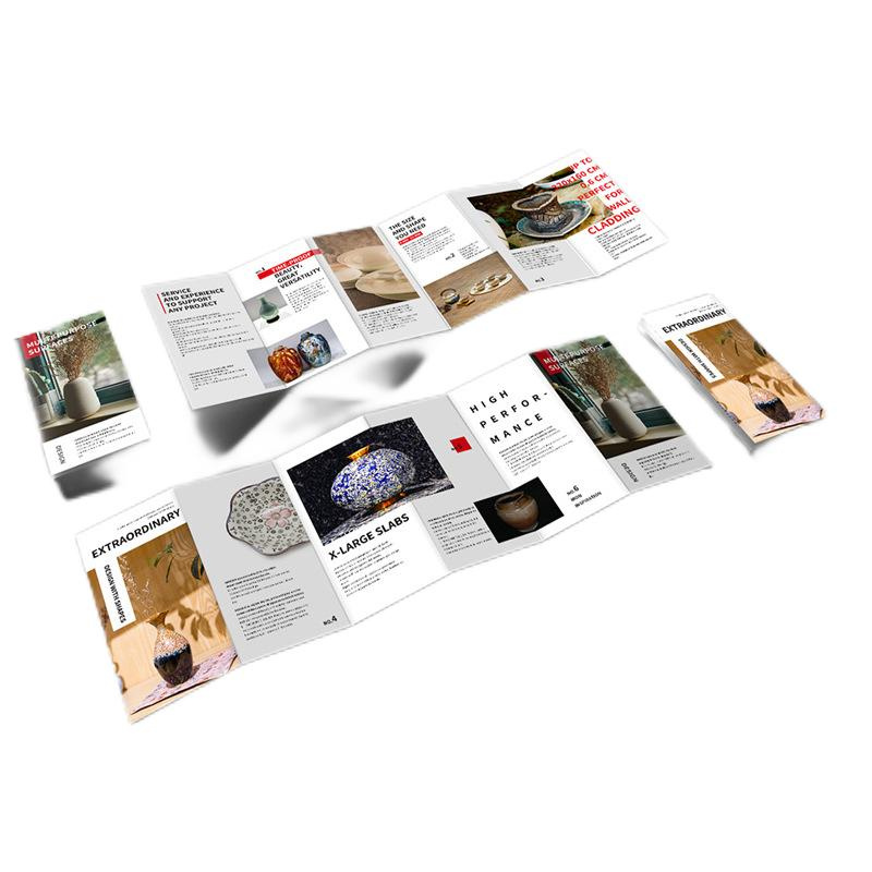High Quality Corporate Brochure Periodical Poster Color Printing Magazine Brochure