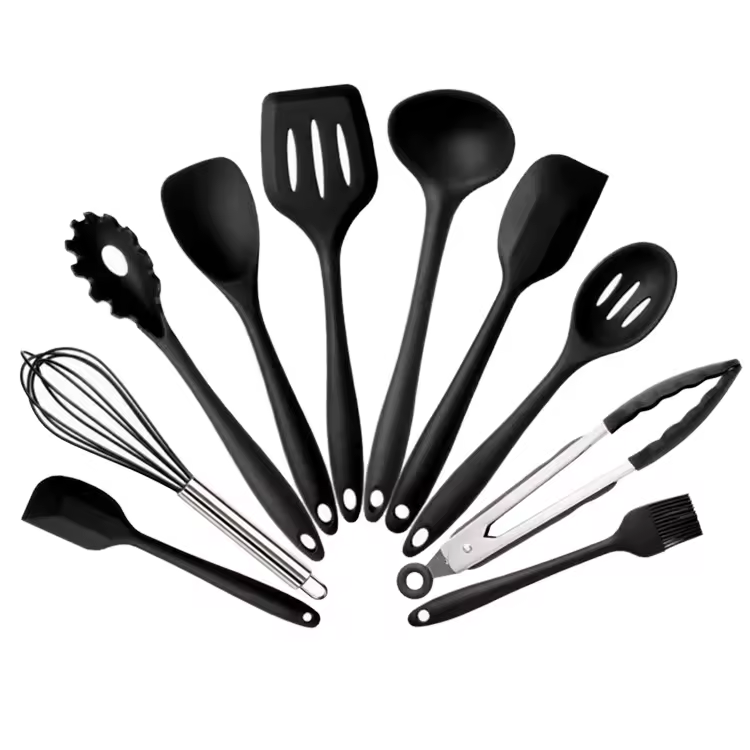 Home And Kitchen Cooking Tools Silicone Kitchen Utensils Including Spatula Essential Products