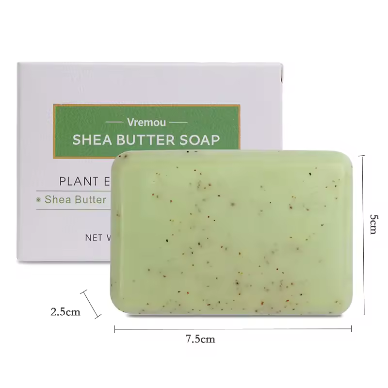 2025 Factory Cheap Gentle Skin Cleanser Leaves Skin Instantly Soft Smooth Beauty Handmade Shea Butter Bar Soap