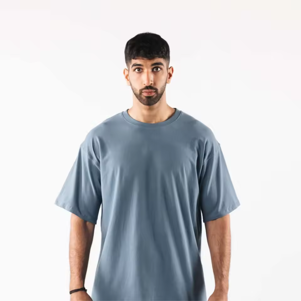Men Oversized T Shirt New Arrival 100% Cotton Stock Acid Wash Baggy Plain Heavy Weight Comfortable Fit T-shirt
