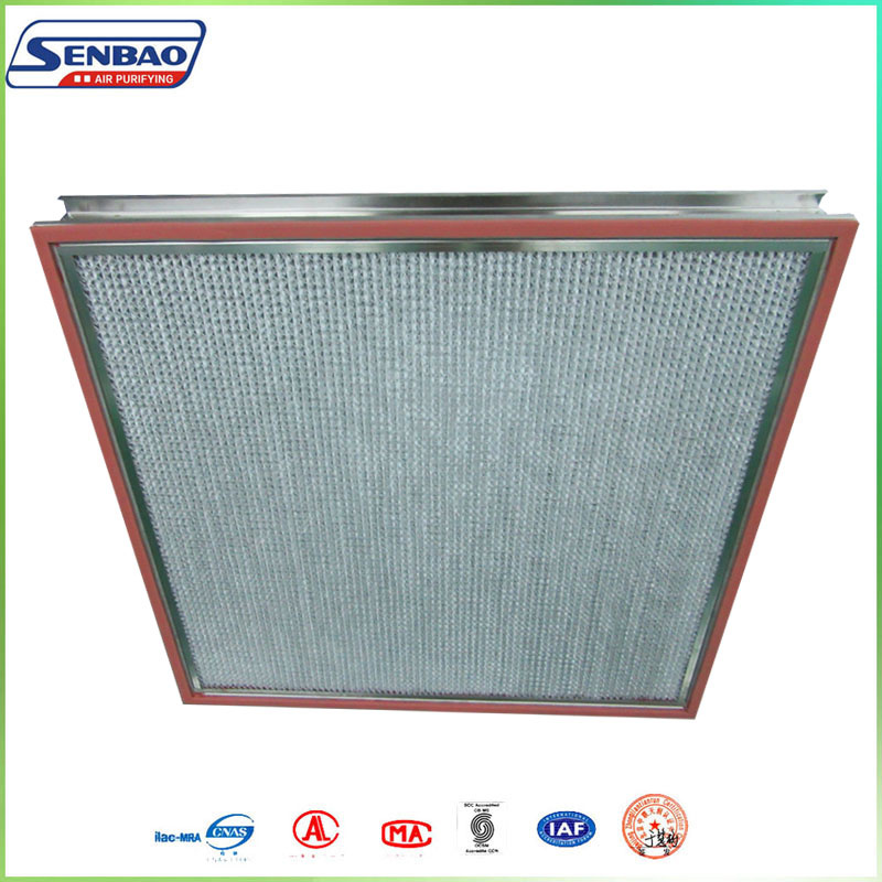 Wholesale High Temperature Separator HEPA H14 Air Filter for Industrial Use