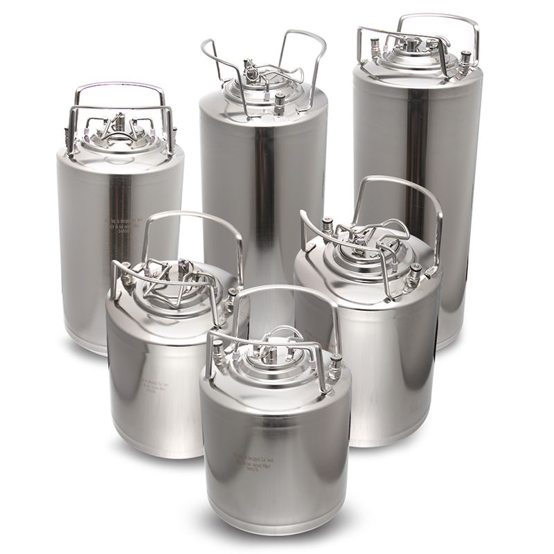 Ball Lock Home Brew Beer Corny Keg 6L 9L 10L 12L 15L 18.5L 24.5L 304 Stainless Steel Cornelius Kegs Soda Wine Barrel