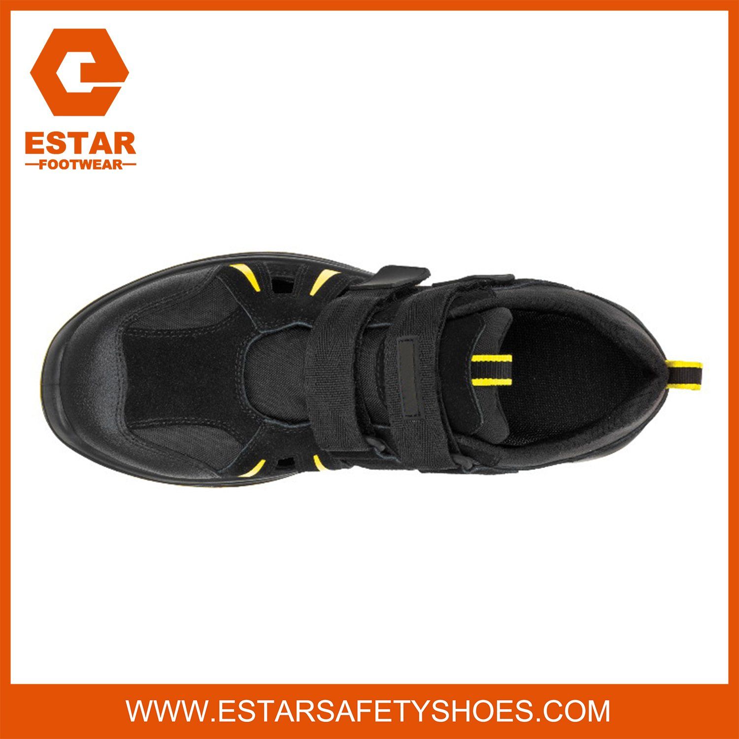 Flexible Lightweight and Durable Safety Sandal with Adjustable Fast Flexible Closures