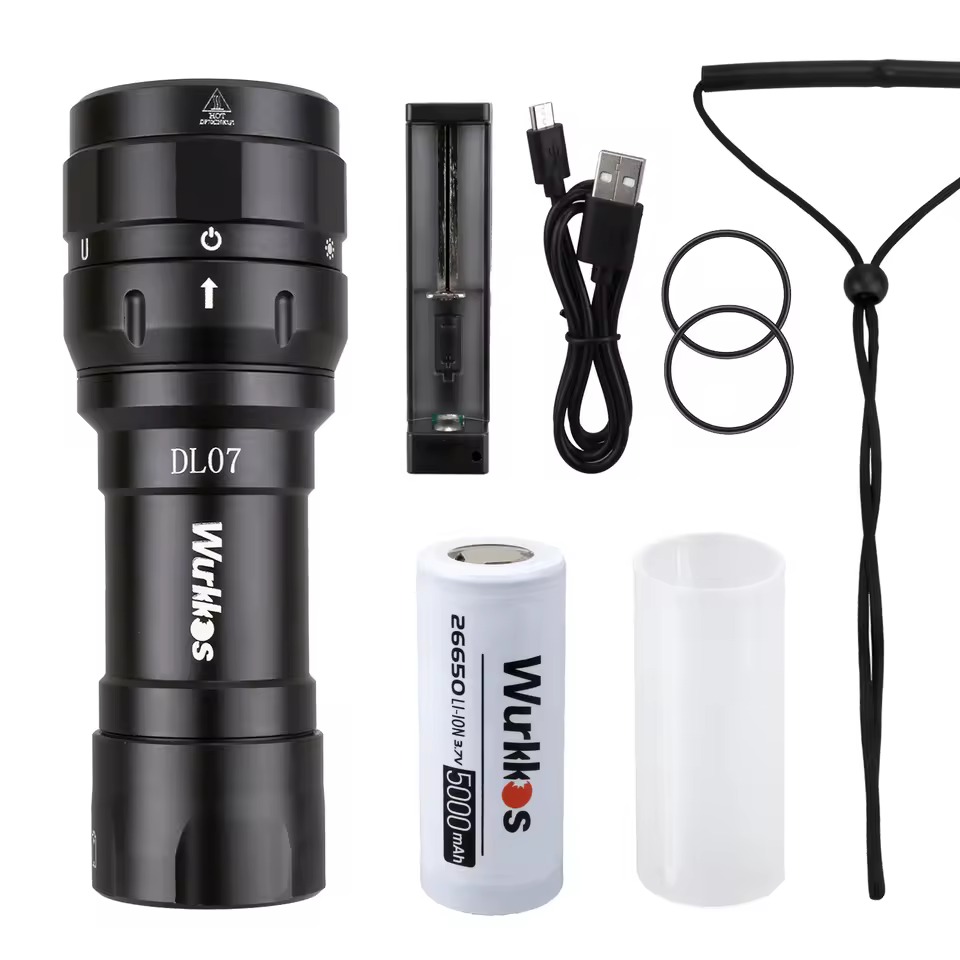 Sofirn Wholesales Waterproof Scuba Diving Flashlight Underwater Torch Light