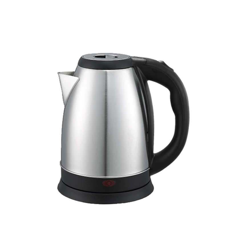 China New Design Big Sale Retro Stainless Steel Hot Water Tea Heating 1.8L Electric Kettle Boiling Water Switch