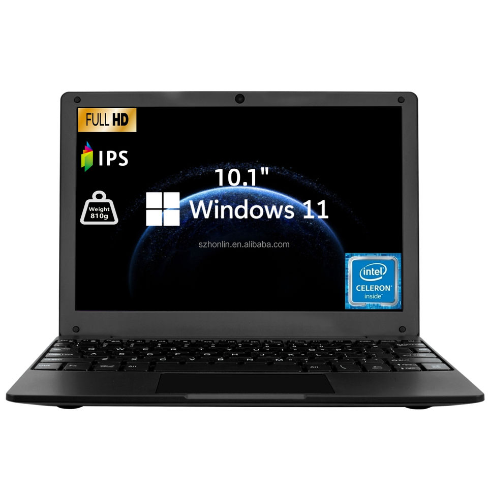 10.1 Inch Mini Laptop Intel N4000 8gb Ram 128gb Ssd Portable Slim Notebook Computer For Students And Home