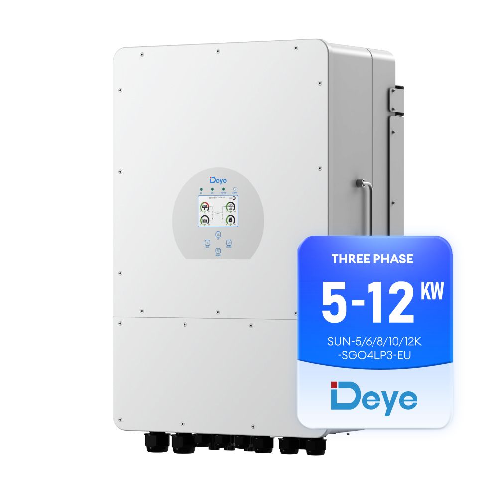 Deye Three Phase Hybrid Solar Inverter 11kVA 12kVA 6kVA 5kVA Home Inverter Supplier