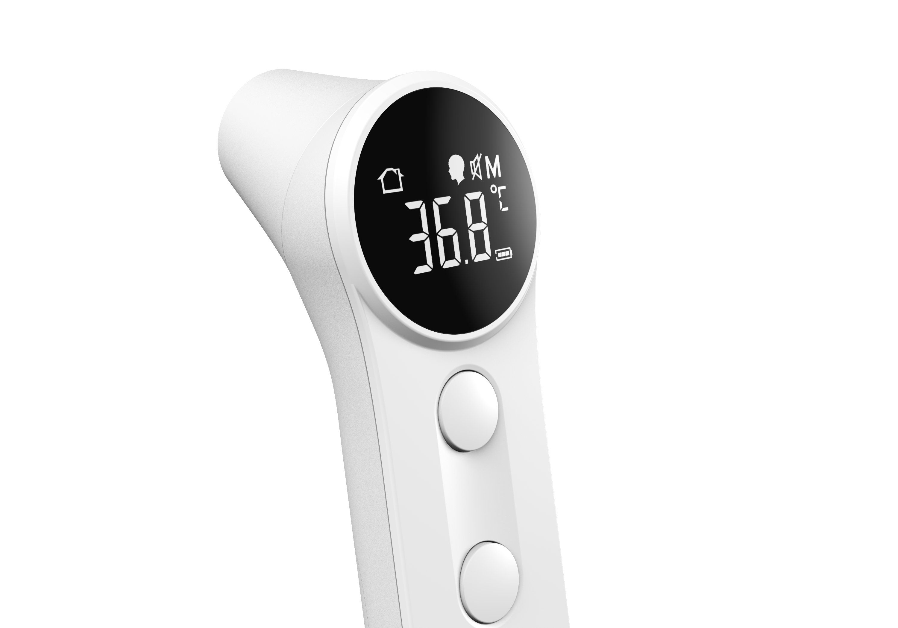 2024 Home Use Medical Infrared Non-Contact Thermometer for Forehead and Ear