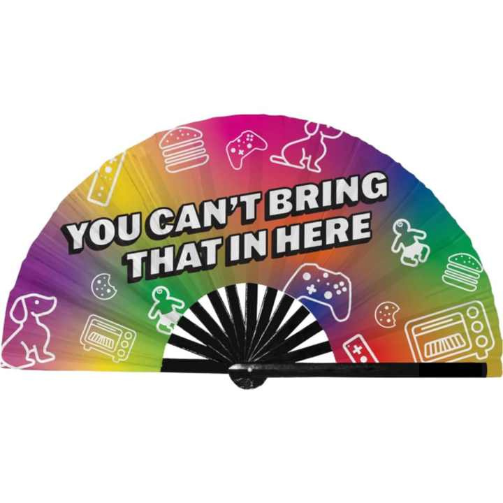 New Trend Bamboo Crafts Chinese Handheld Folded Fan Promotion Gift Large Bamboo Rave Fans