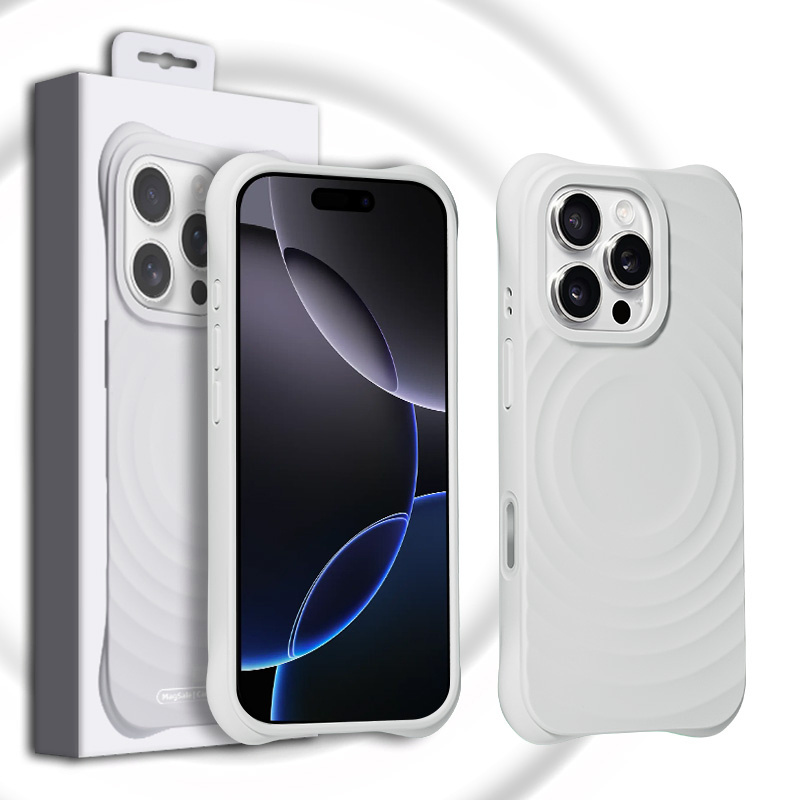 Electroplated Phone Case Magnetic Magsafe Cover for Pihone & Samsugn - Matte Finish, Camera Lens Protection