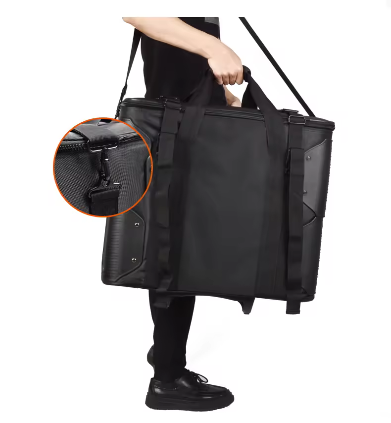Godox Cb-10 Portable Travel Suitcase Pulley Carrying Bag For Led Video Light Panel Led1000w Led1000c Led1000bi Ii Led1000d Ii