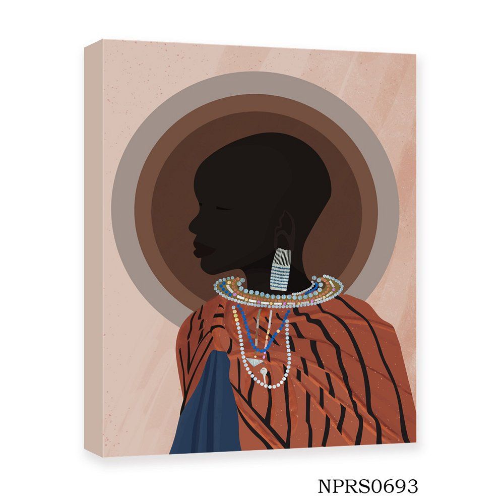 African Wall Decor Poster Canvas Prints Handmade Oil Painting