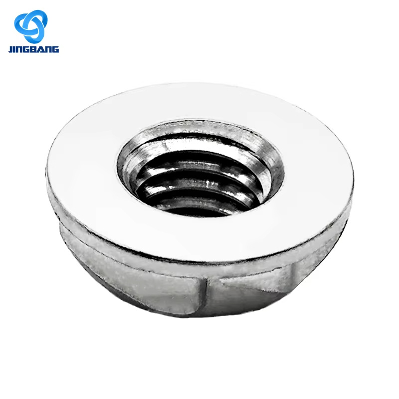 Stainless Steel A4-80 Countersunk Security Barrel Nuts M8 A2 A4 Flat Head with Pin Machine Thread Button Drilling