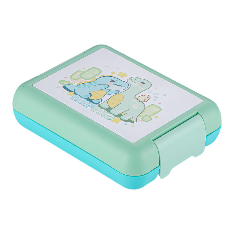 Building Block Lunch Box DIY Pattern Leak Proof Bento Box 1100ml Wyz28546