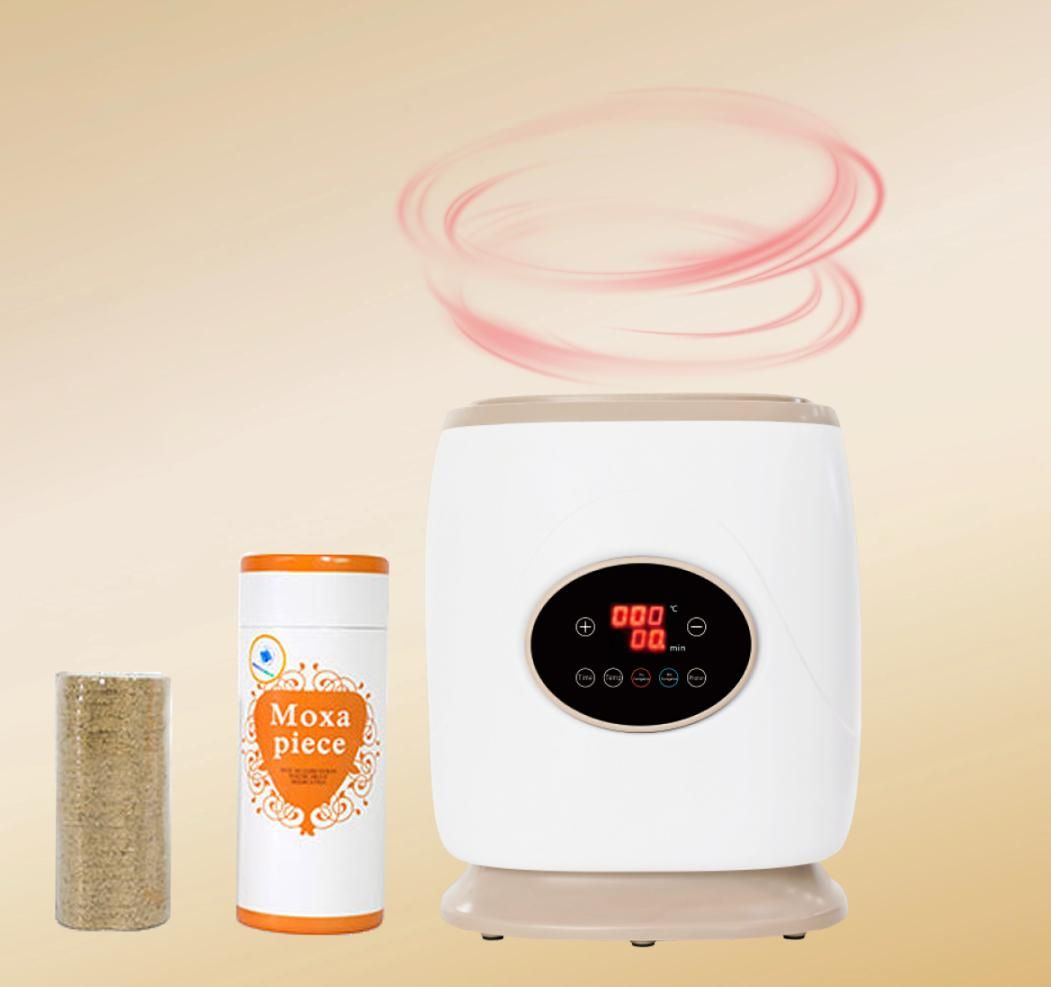 Chinese Moxabustion Moxa Cone Burner Device Smokeless Home Use Seat