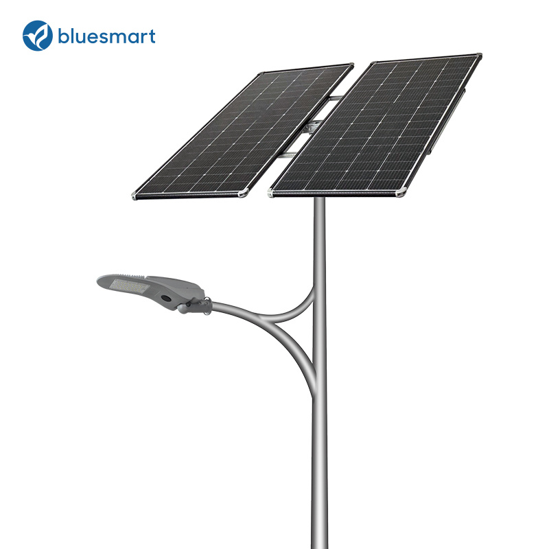 Bluesmart Best High Power IP67 Outdoor LED Solar Power Philippines Saving Street Lighting
