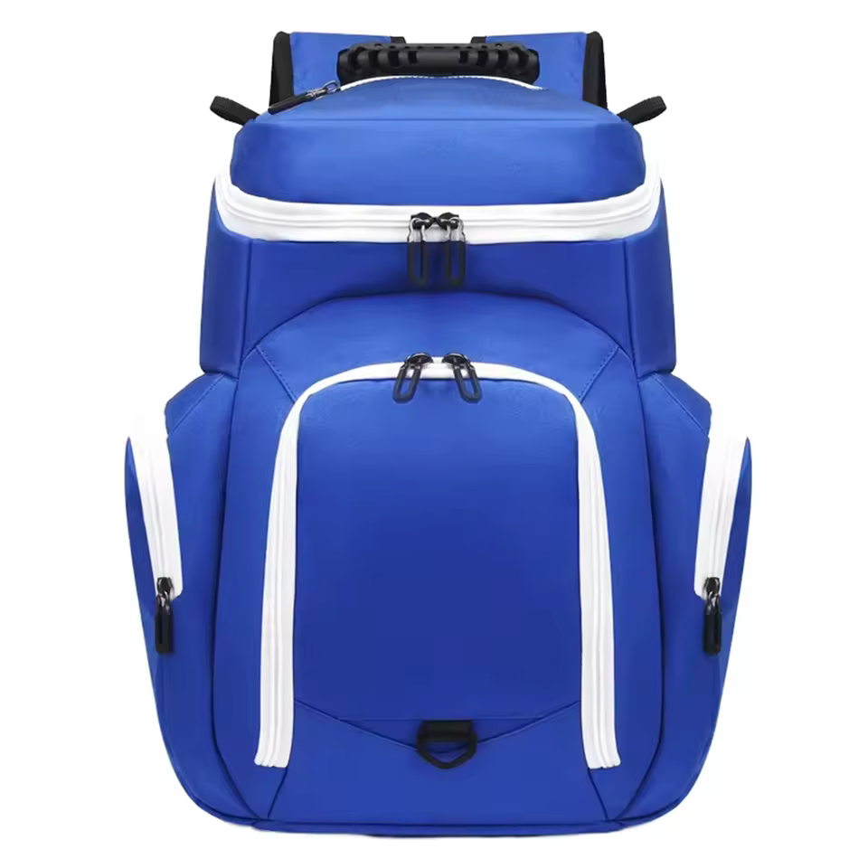 Lightweight Multipurpose Basketball Bag Sports Duffel Gym Travel Shoe Storage Section Backpack Waterproof Fabric 2025