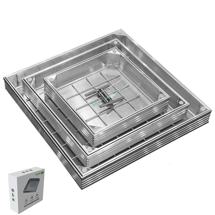 High Quality Invisible for Road Construction Well Aluminum Manhole Cover