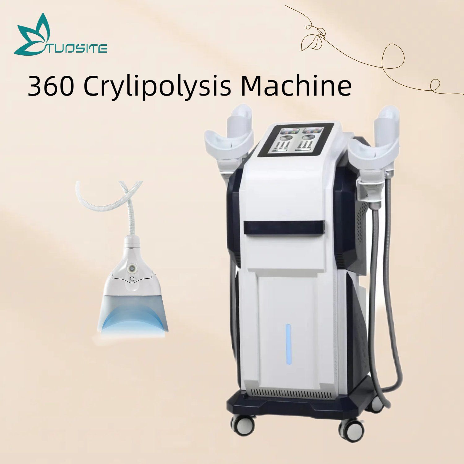 Non-Invasive 360 Cryolipolysis Fat Reduction Beauty Machine