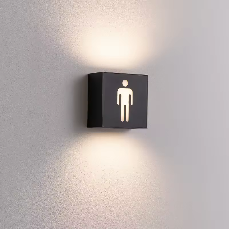 Modern High Quality Square 6w Light Aluminum Led Outdoor Wall Light Fixtures