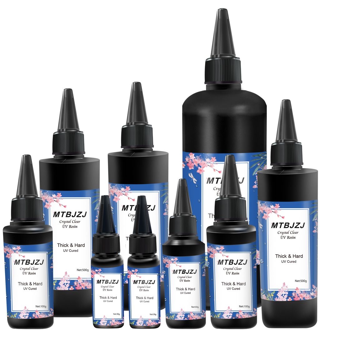 Resin Epoxy Clear Transparent for Craft Casting Quick Cured 1 Minutes UV Glue Resin