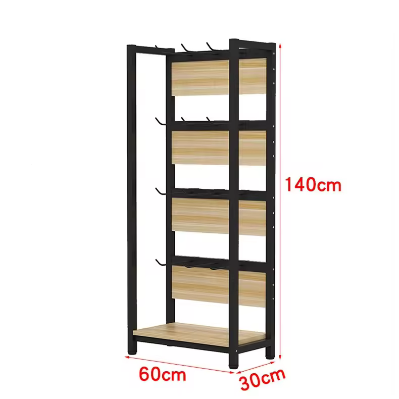 Oem Wholesale Heavy Duty Aluminum Shelving For Supermarkets Adjustable Metal Racks Manufacturer For Retail