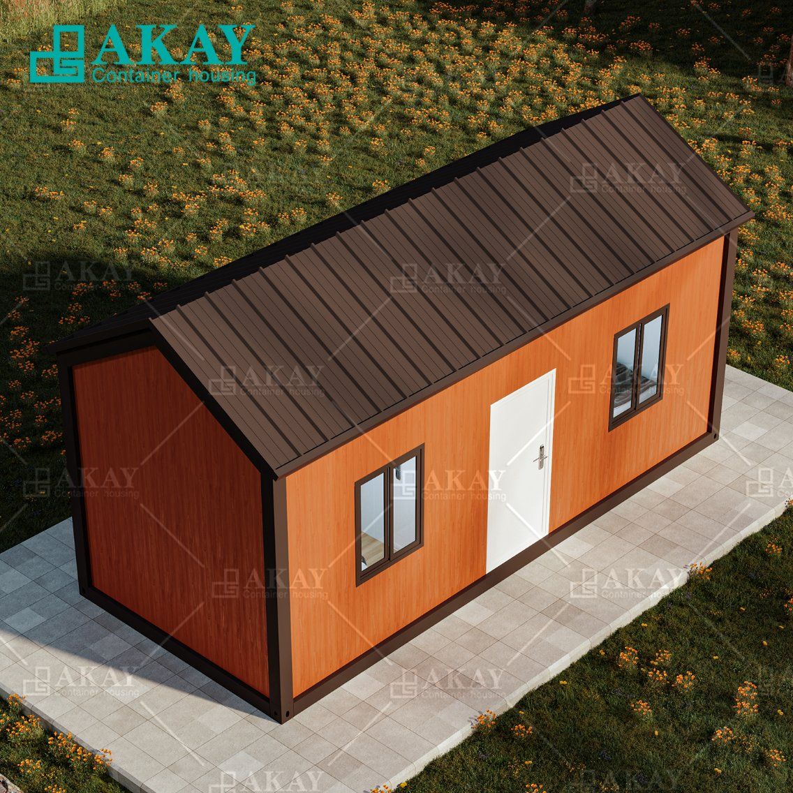 Prefab Modular Tiny Premade DIY Beach Portable Cabin Bungalow Fabricated Flatpack Kit Homes Casas Container House Prefabricated-Building