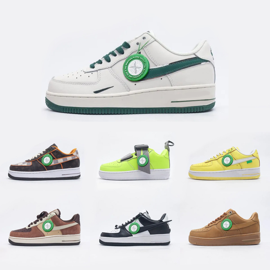 Skateboarding Shoes Classic Women Men Sneakers Af Designer Trainers Wholesale Classic Race