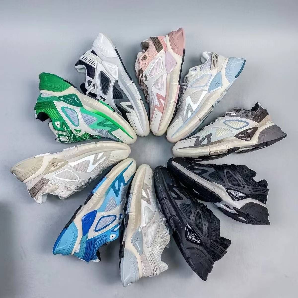 High Quality Designer Famous Brand Luxury Shoes Unisex Casual Outdoor Walking Chunky Tennis Shoe Organizer Box Men