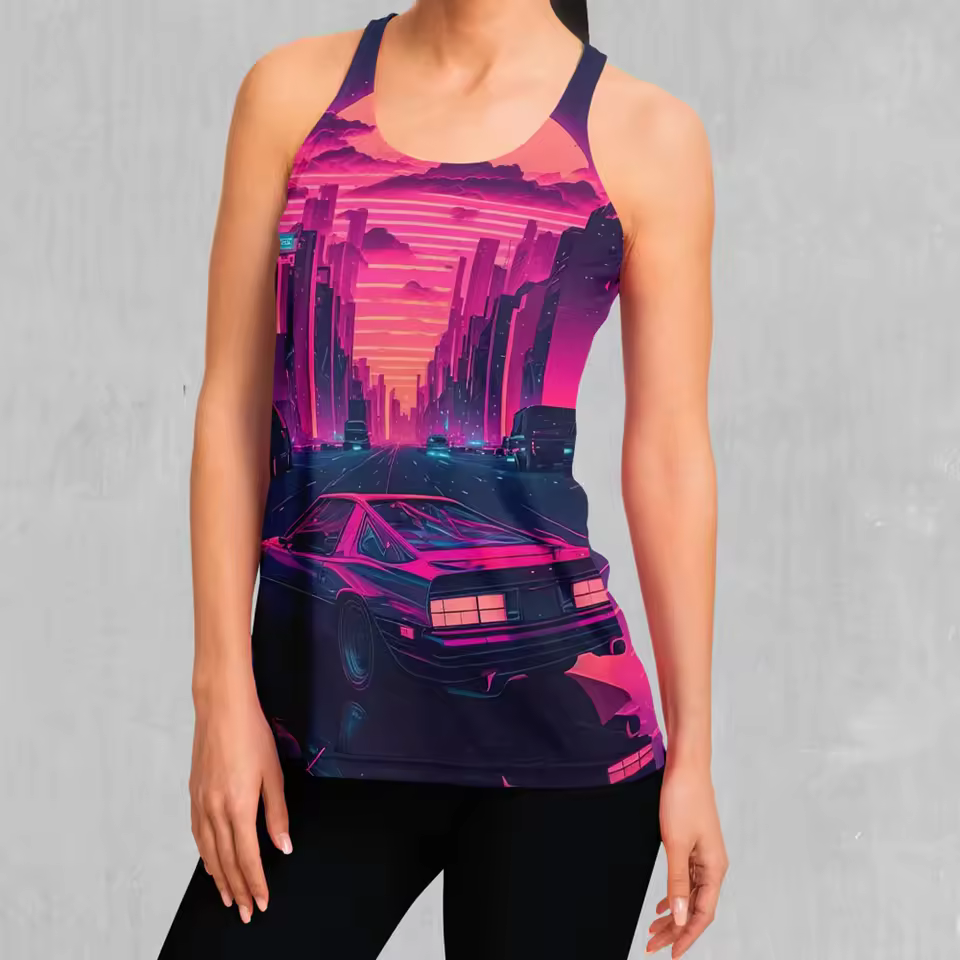 Oem Wholesale Women's Casual Wear Sexy New Style Sleeveless Vest Breathable Sublimation Tank Tops With Original Design