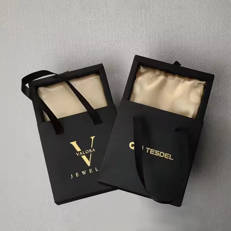 Rings Packaging Jewelry Storage Boxes With Logo Jewelry Box Custom Logo Packaging