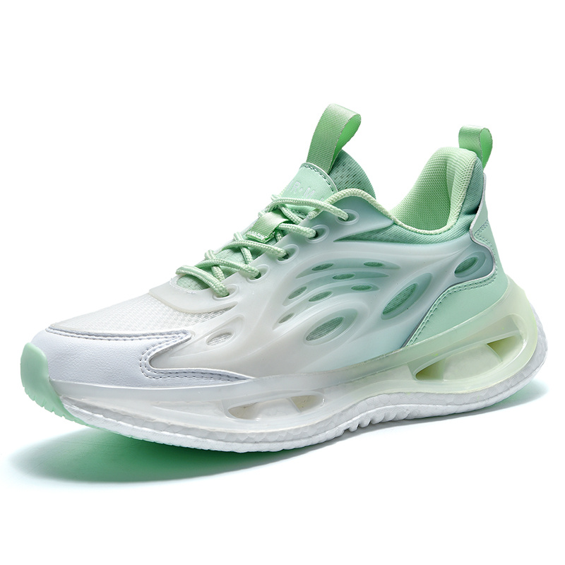 Manufacturers OEM Wholesale High Quality Small MOQ Men's Shoes 2022 Real Popcorn Soft Sole Casual Shoes National Fashion Fashion Shoes Breathable Running Snea