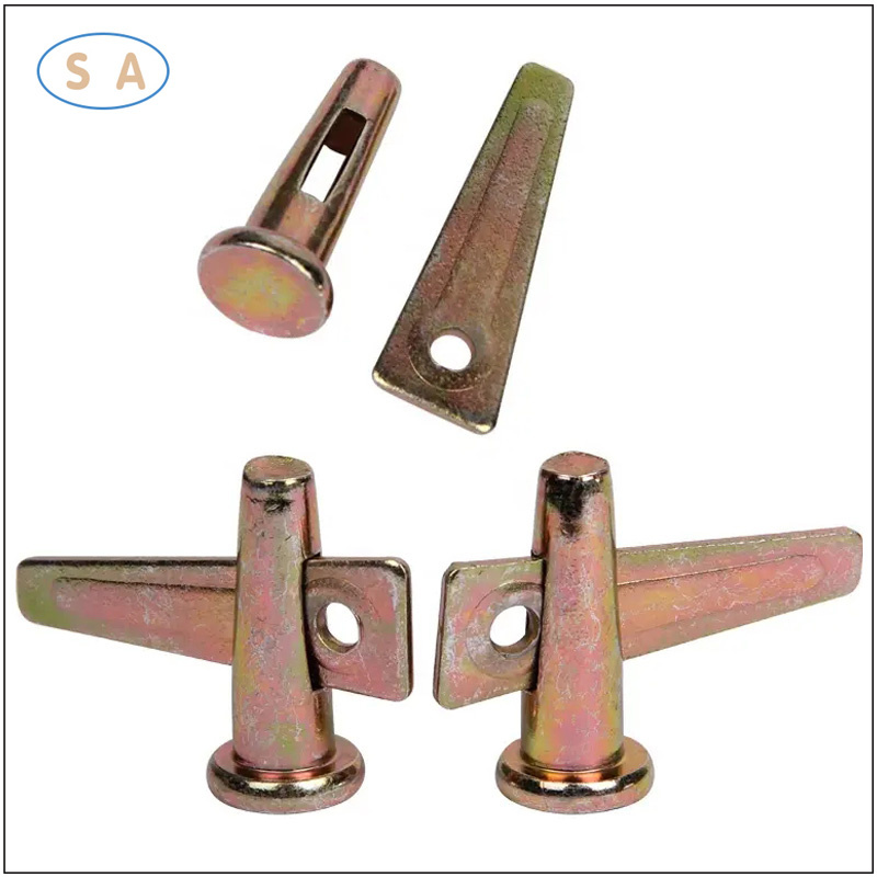 Construction Round Stub Pin Aluminum Formwork Accessories Wedge Pin Flat Pin with Formwork Flat Tie