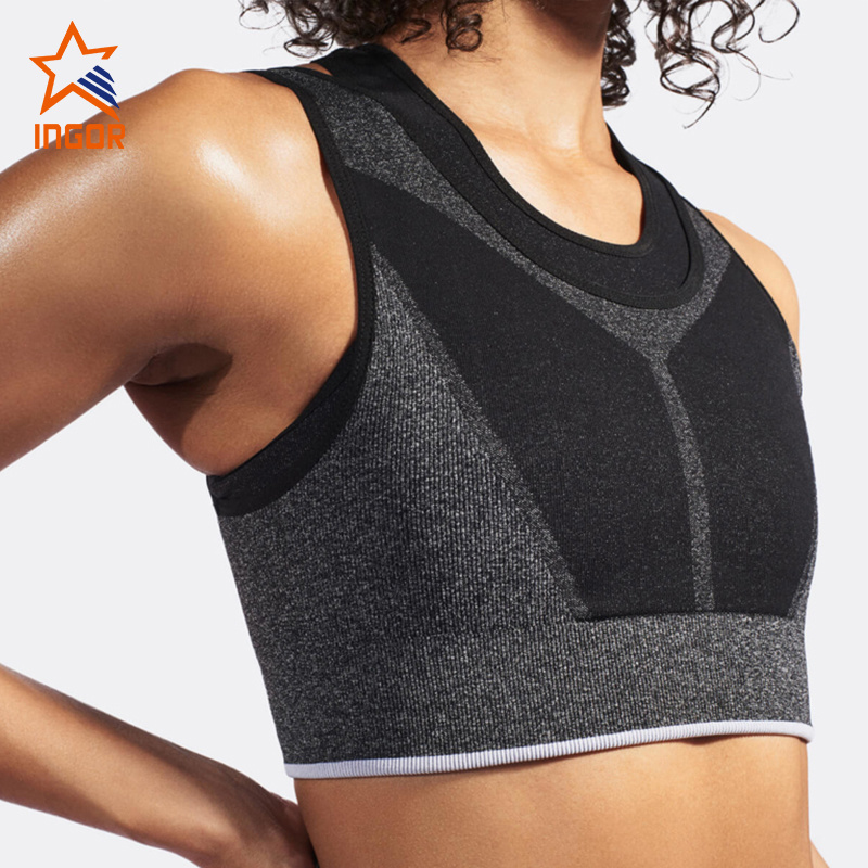 Original Design Fashion Fitness High Impact Women Seamless Sports Bra