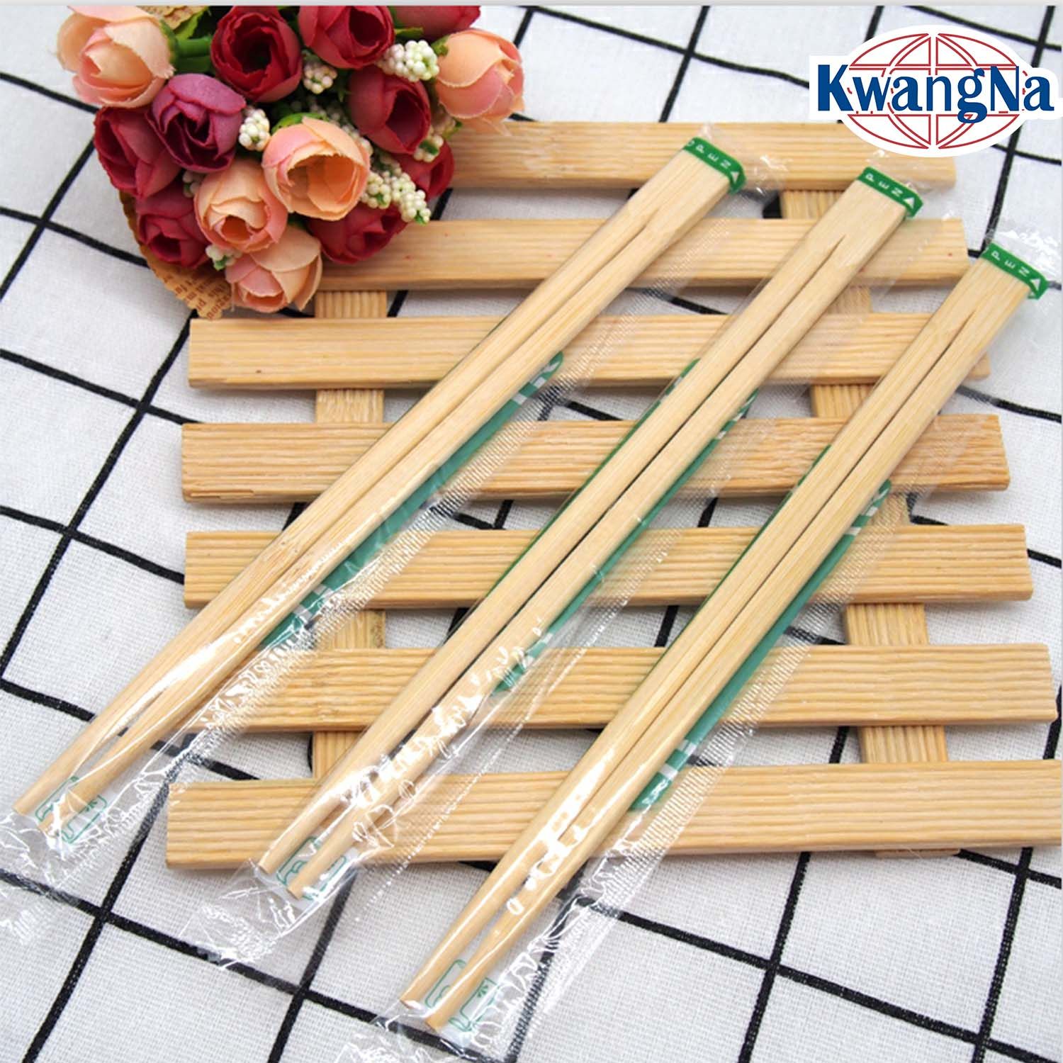 Made in China Factory Direct Sale High Quality Disposable Bamboo Chopsticks with OPP Bag