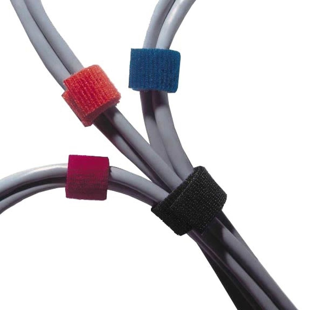 Strong Flexibility Tensile Resistance Reusable Hook and Loop Cable Ties