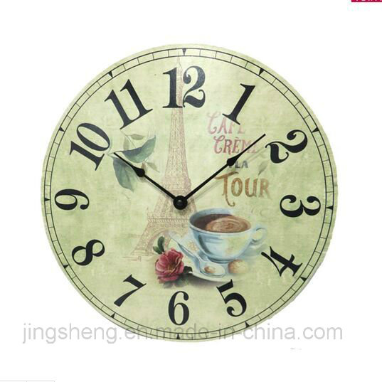 30cm Wooden Wall Clock & Printing Wall Clock