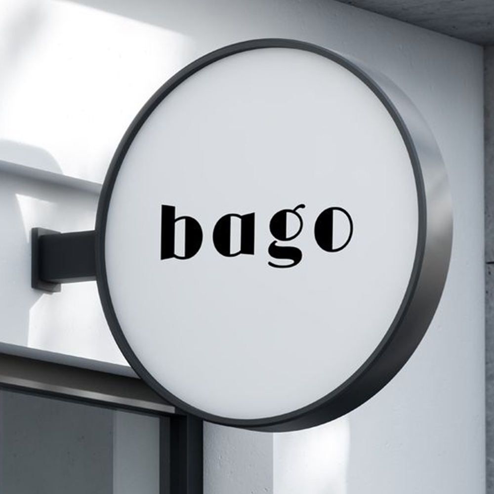 Wall-Mounted LED Double-Sided Light Box Identification Outdoor Light Box Identification