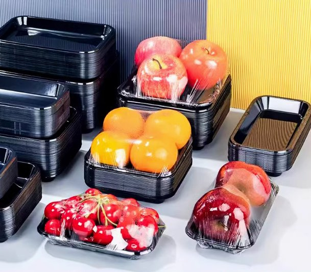 Premium Eco-Friendly Transparent Plastic Packaging Storage Tray