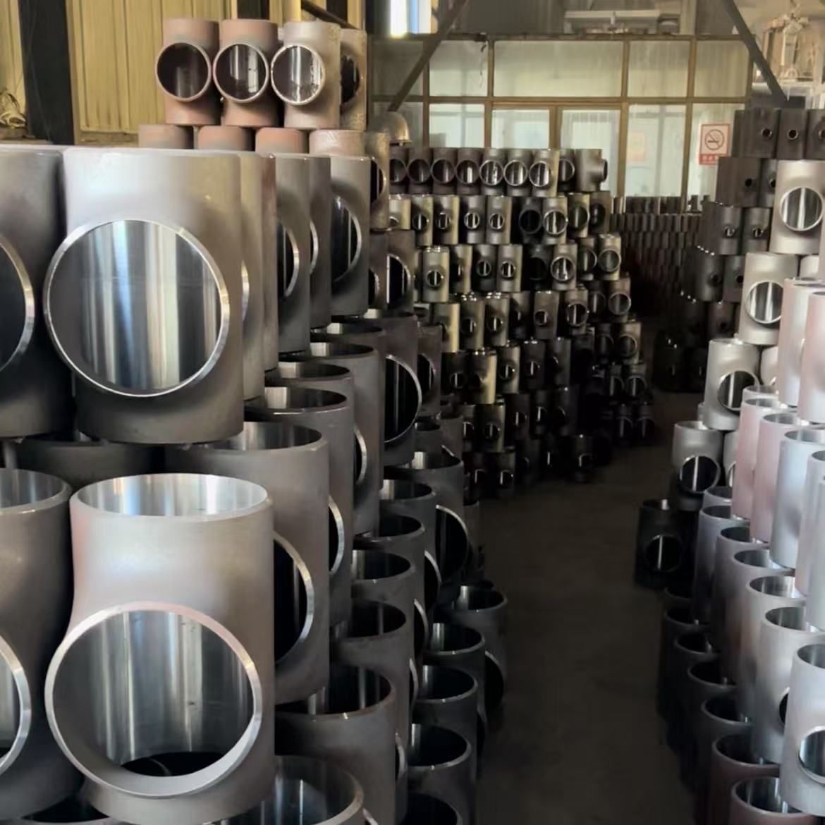 Factory - Direct Precision Stainless Steel Tees for Diverse Industrial Applications