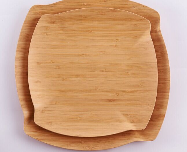 Bamboo Tray & Bamboo Plate & Kitchenware & Food Container & Dinner Set & Fruit Bowl & Tray for Kitchenware