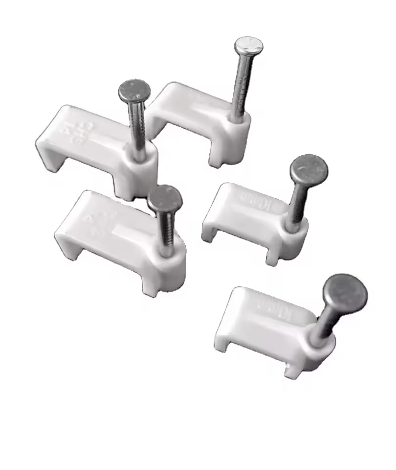 Good Quality Factory Nylon Flat Cable Clips Size Chf2.5mm Square Cable Clips