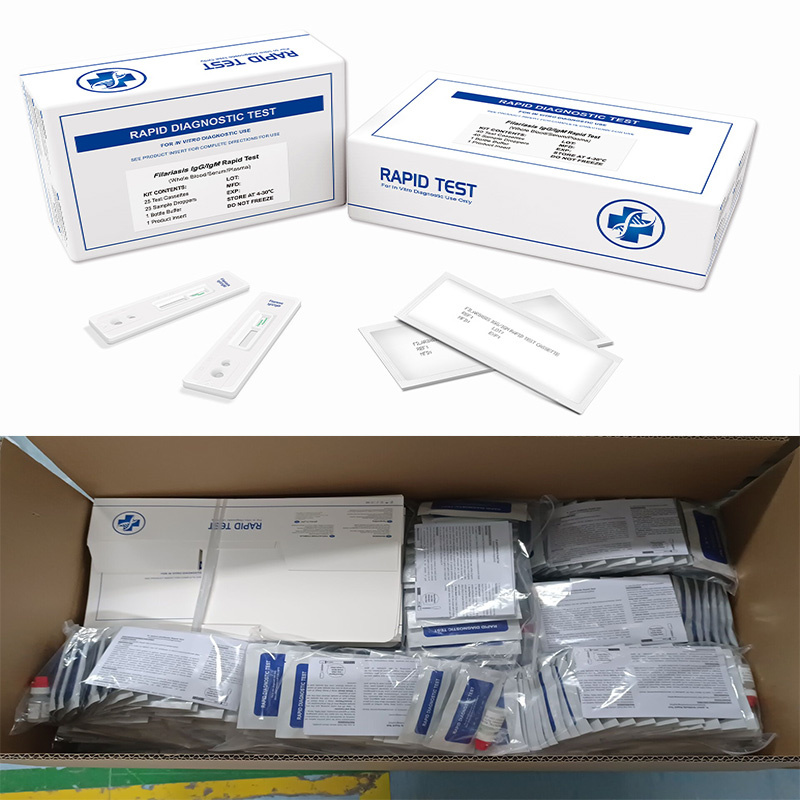 CE FDA Home Quick Test Whole Blood Test Malaria P. F/P. V Rapid Test Strip Malaria Rapid Test Kit