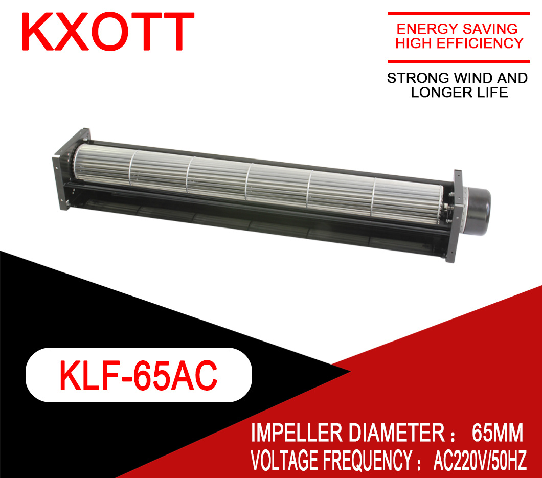 Klf65mm AC 110V 220V Electric Centrifugal Cooling Industrial Blower Ventilation Motor Fan for Electric Fireplaces, Home Heaters