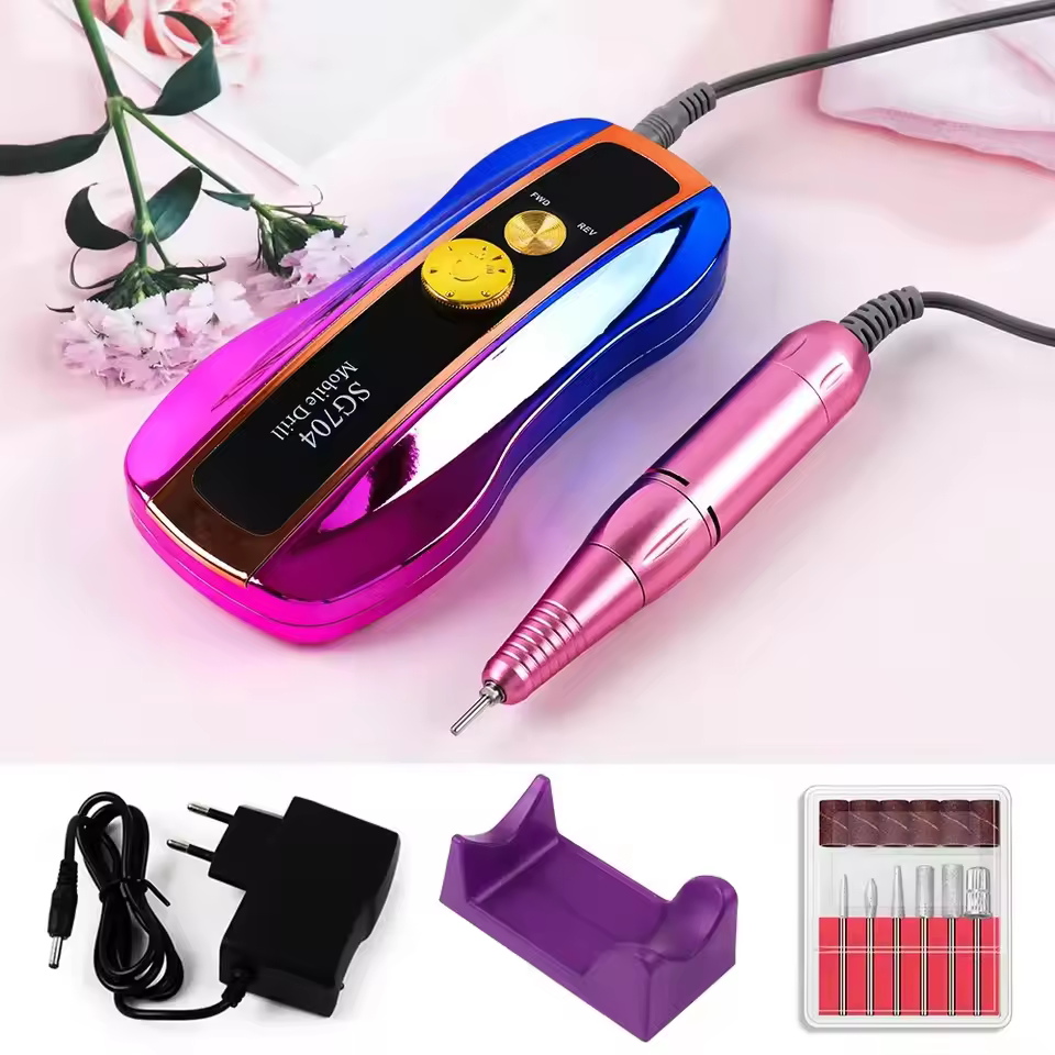 Sg 704 Rejected Nail Drill 35000 Rpm Wireless Cheap Price Salons Colorful Cordless Manicure Polisher For Wholesale Dm-166-1