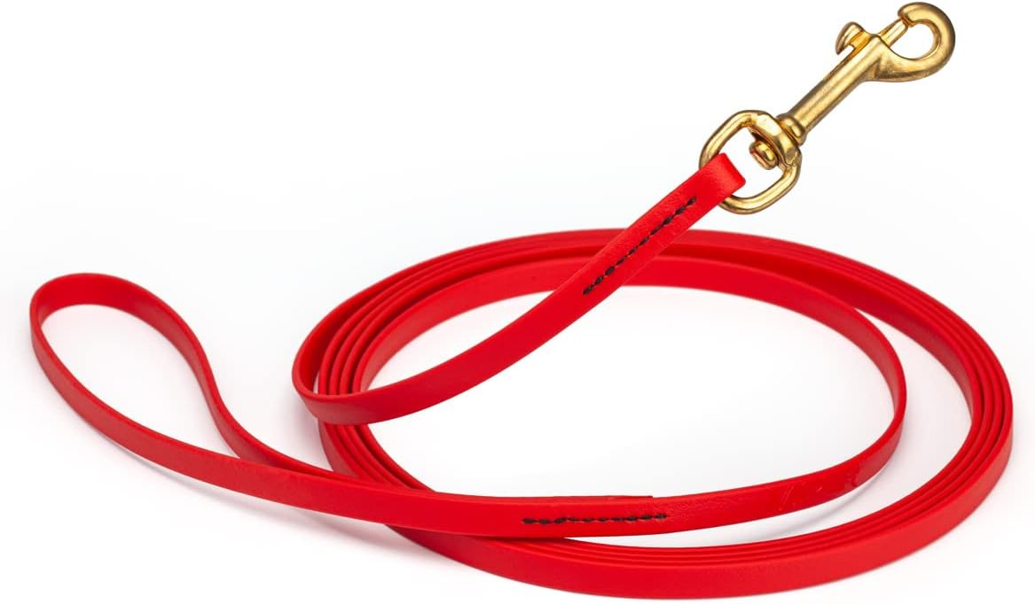 PVC Working Dog Leash Waterproof Lead for Tracking Training