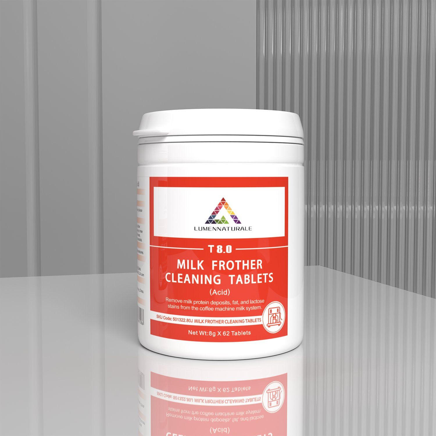 Coffee Machine Milk Frother Detergent Cleaning Tablets Restore Original Milk System