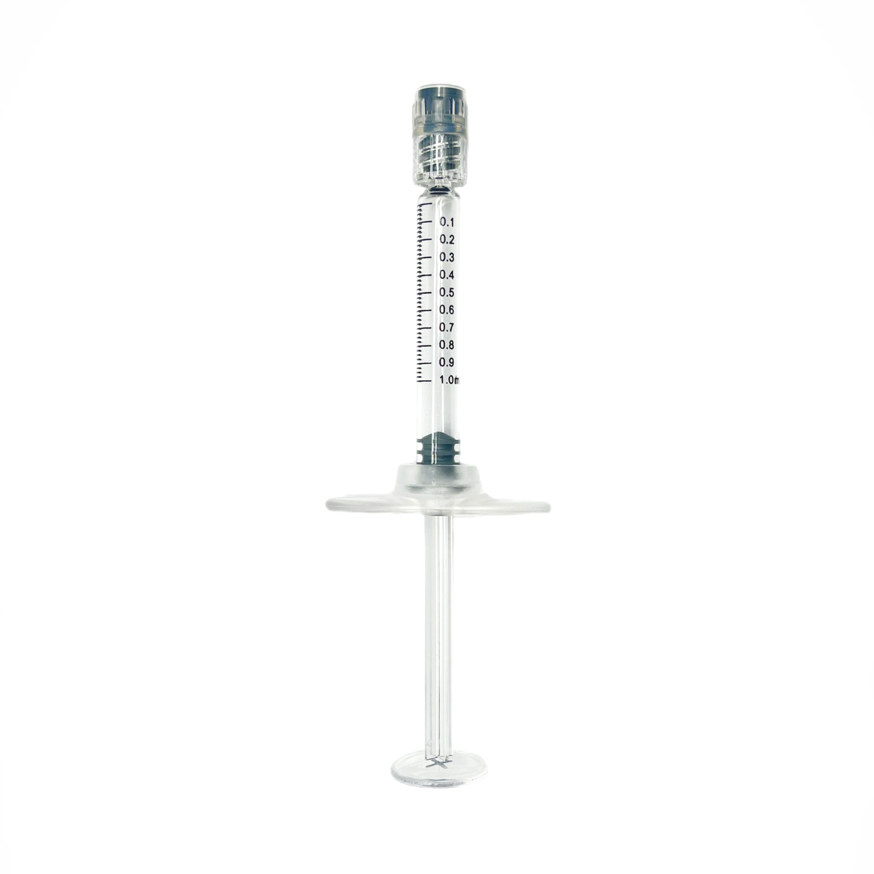 Medical Supplies Injection Glass Syringe Luer Lock Disposable 1ml Beauty Glass Syringe